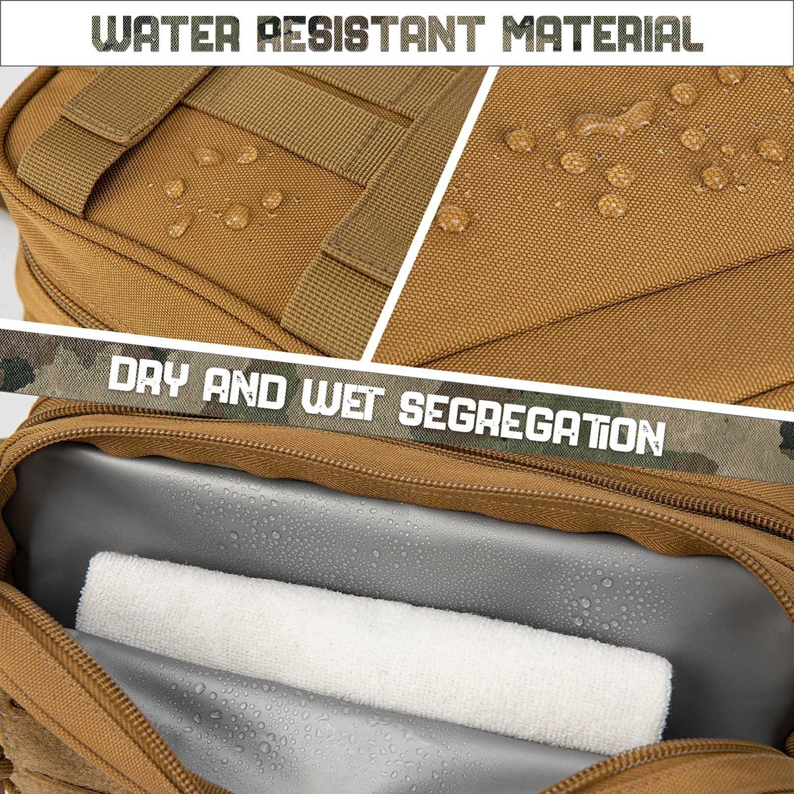 Bag Toiletry Mens Hygiene Tactical Bag EDC Tool Soft Pouches Small Toiletry Bag Mens Shaving Kit Travel Shower Bag M260626 - view 3