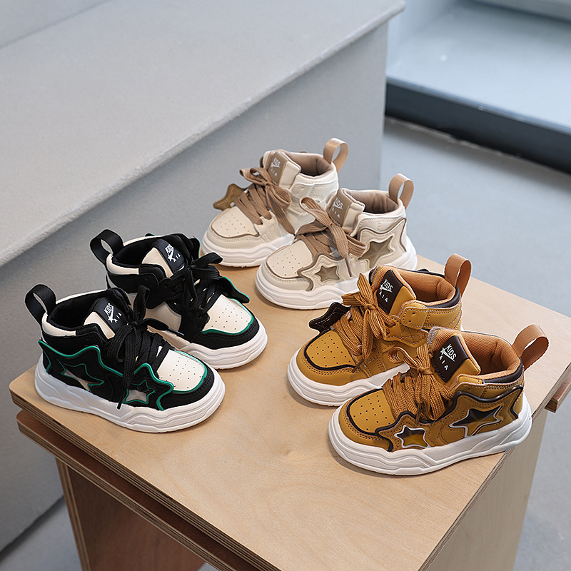 Designer Kid's Shoes Sneakers Kids Designers Trainers with Enhanced & All-match Soft High Quality breathable Non-slip