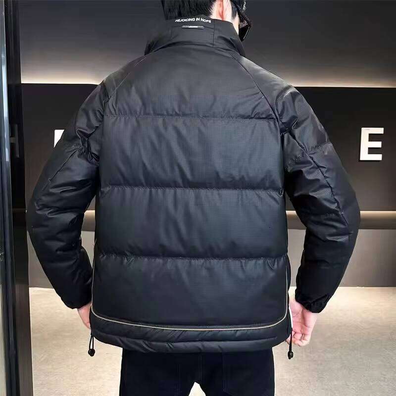 Premium 2025 Winter New Thick Warm Standing Collar Casual Men's Down Jacket W260626 - view 6