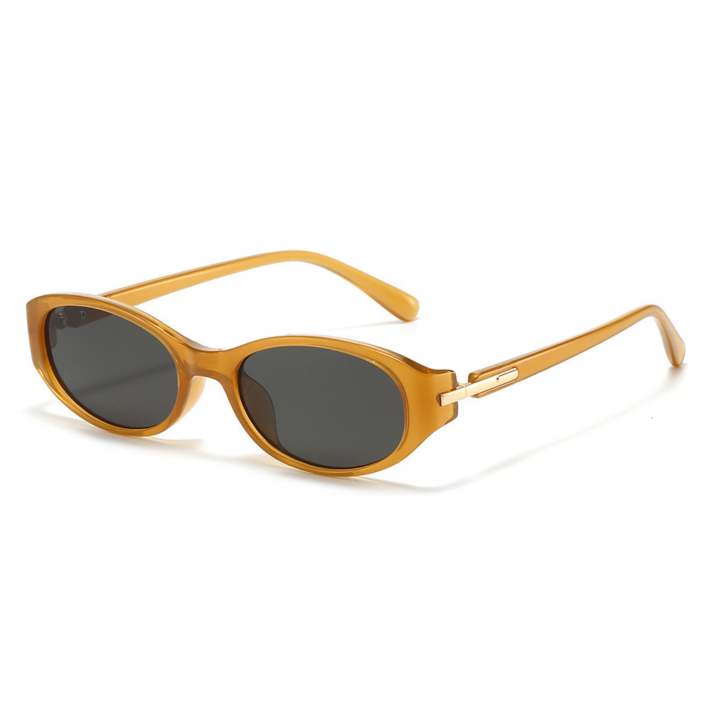 2026 New Korean Style White Fashion Sunglasses For Women, High-End Summer Sunshade Glasses With UV Protection - view 6