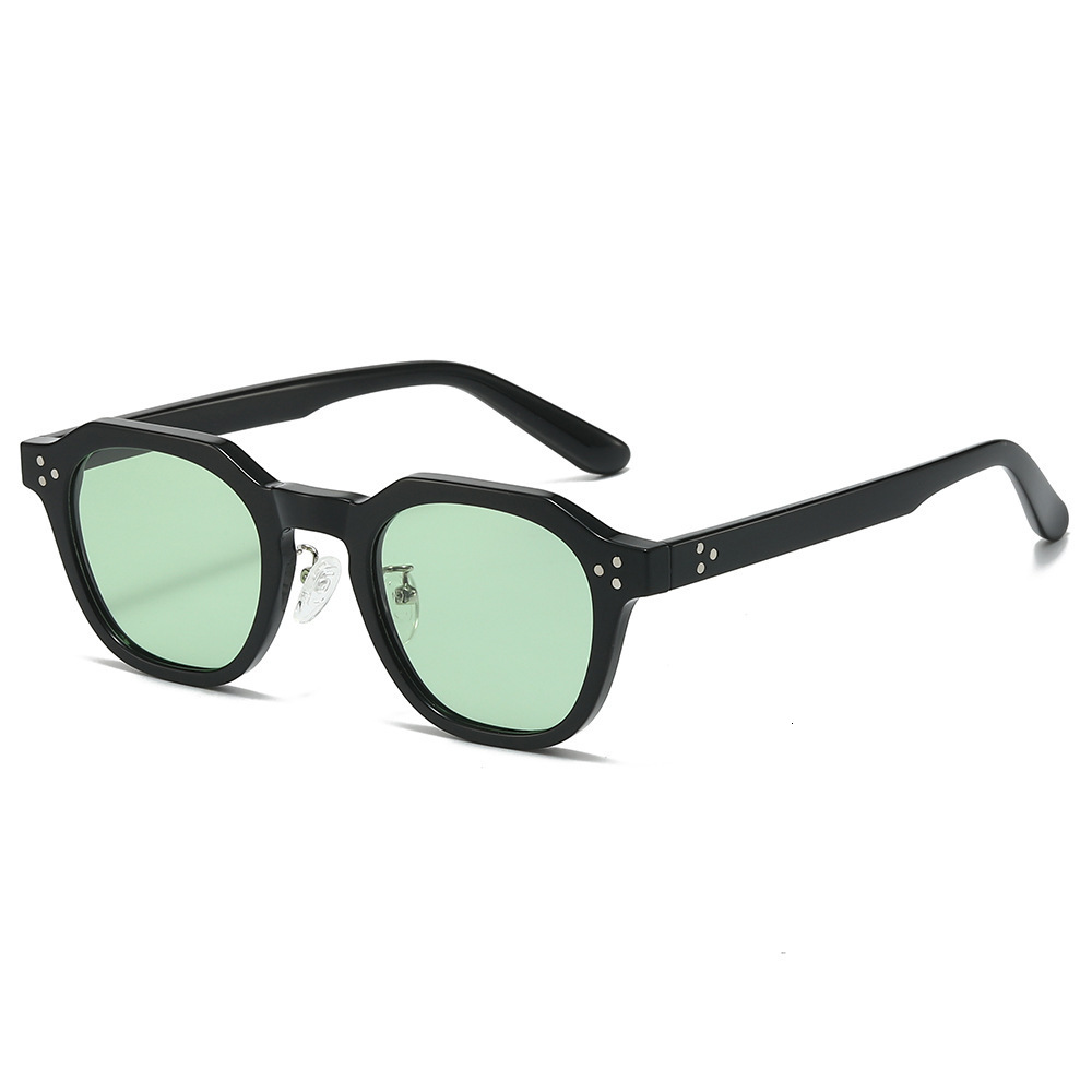 26 Popular Internet Celebrity Women, Thick Frame, Retro, Versatile, Tr90 Oval Square Frame Glasses For Men, Can Be Fitted With Prescription Lenses - view 1