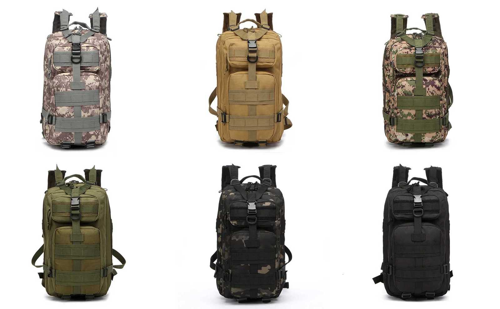 Sports Rucksacks Tactical 25L Outdoor Camping Hiking Waterproof Trekking Fishing Hunting Bag Backpack M260626 - view 3