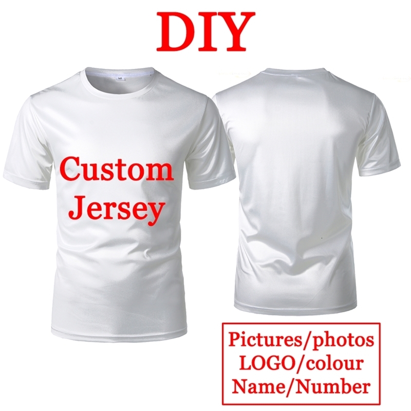 Personalized DIY Custom T-shirt Polyester Fiber Material Round Neck Tops Printing High Quality Short Sleeve Tees Purchase 260603