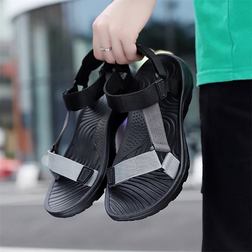 Men Sandals Non-slip Summer Flip Flops High Quality Outdoor Beach Slippers Casual Shoes Mens shoes Water Shoes 9072 260625