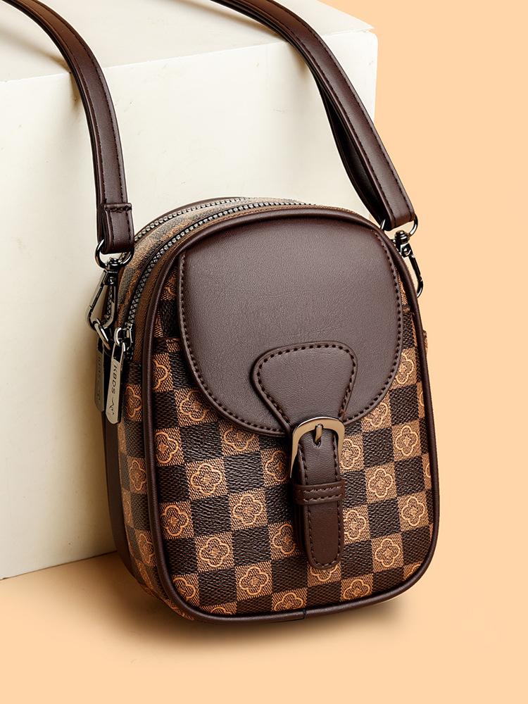 Designer Bag 2026 New Women's Phone Bag, High-End Fashion Print Coin Purse, Vintage Versatile Shoulder Crossbody Handbag - view 5