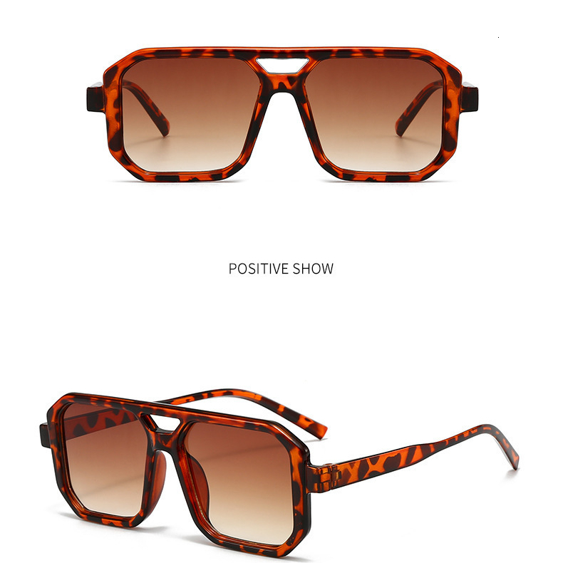 2026 Designer's New Luxury Large Frame Sunglasses Simple Men's And Women's Sunglasses European And American Sunglasses Trend Driving Pe - view 3