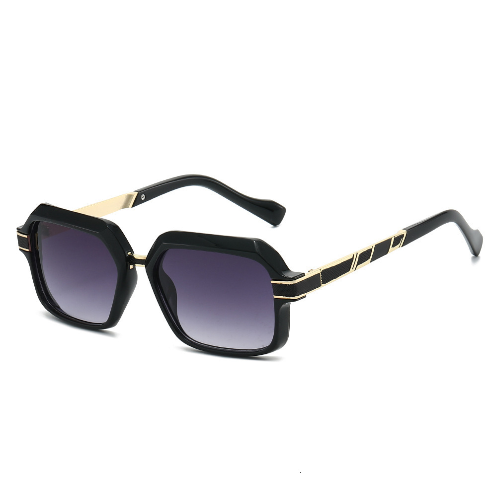 New Retro Classic Sunglasses, Trendy Modern Fashion Glasses With A High-End Feel And UV Protection - view 6