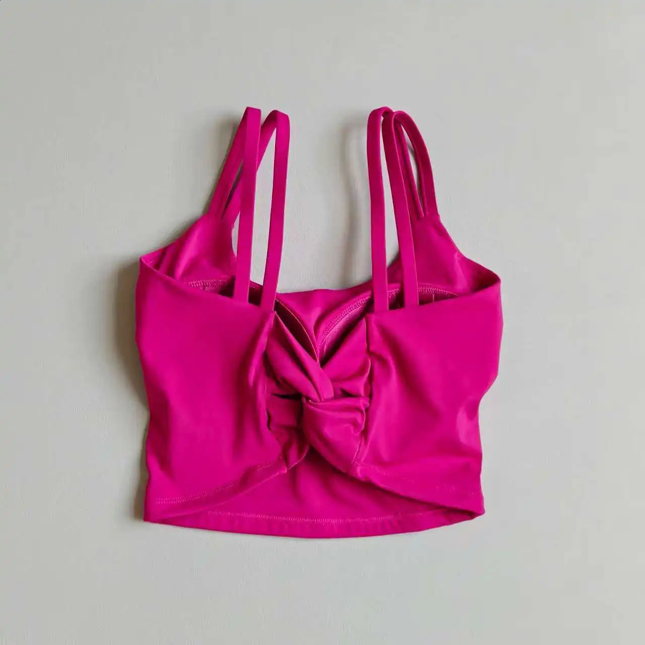 Womens High-Strength One-Piece Fixed-Cup Sports Bra Push-Up Shock-Proof Quick-Drying Breathable Yoga Vest for Running Fitness 260626 - view 4