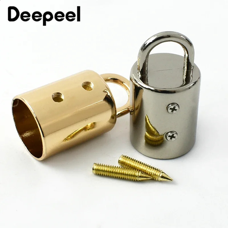 51020Pcs 14mm Bag Metal Buckles Handbag Strap Tassel Cap Clasp Hook Connector Hanger Rope Cord Lock DIY Hardware Accessories 260626 - view 7