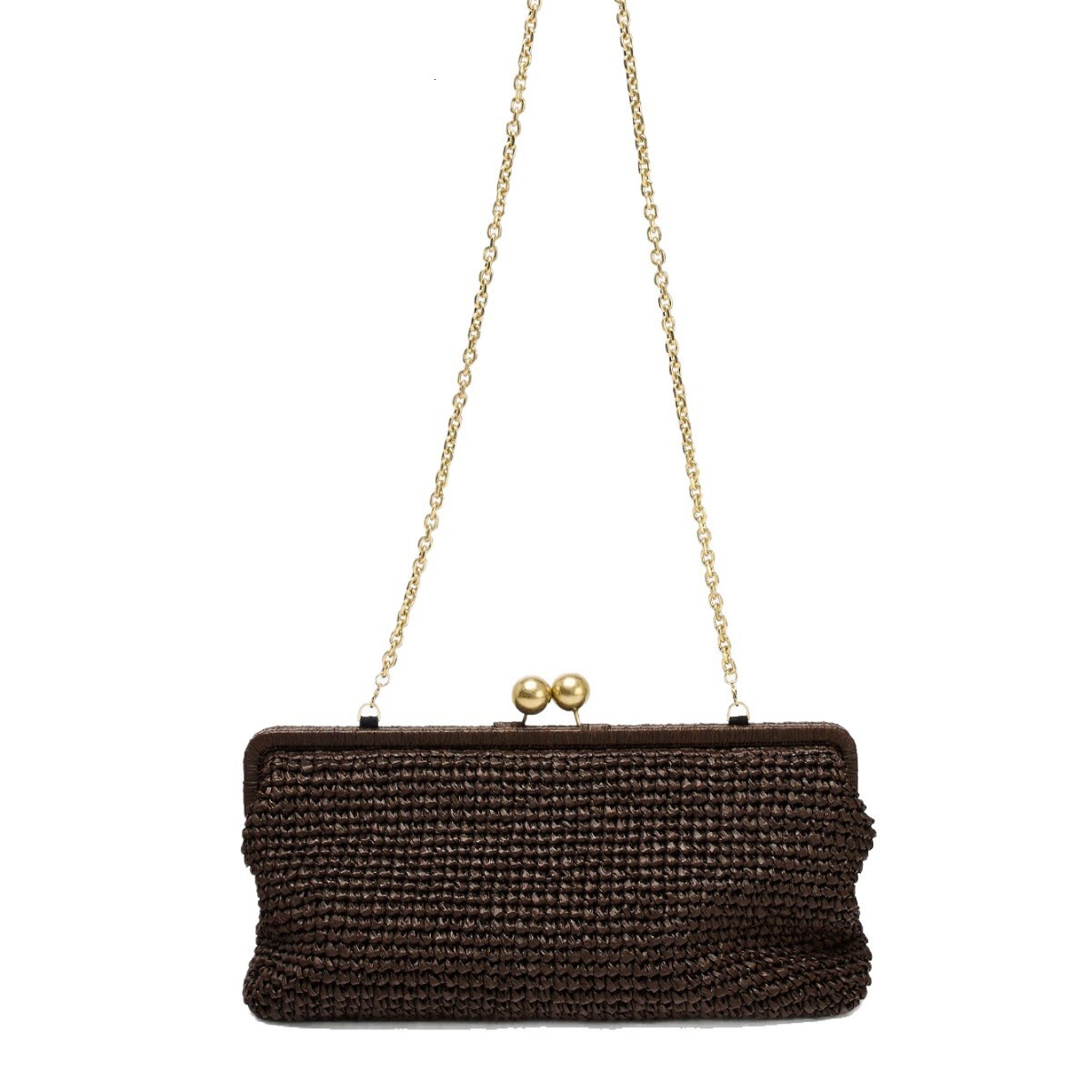 Vintage Trendy Clasp Shell Fashionable Versatile Chain Crossbody Shoulder Unique Creative Casual Bag For Women - view 6