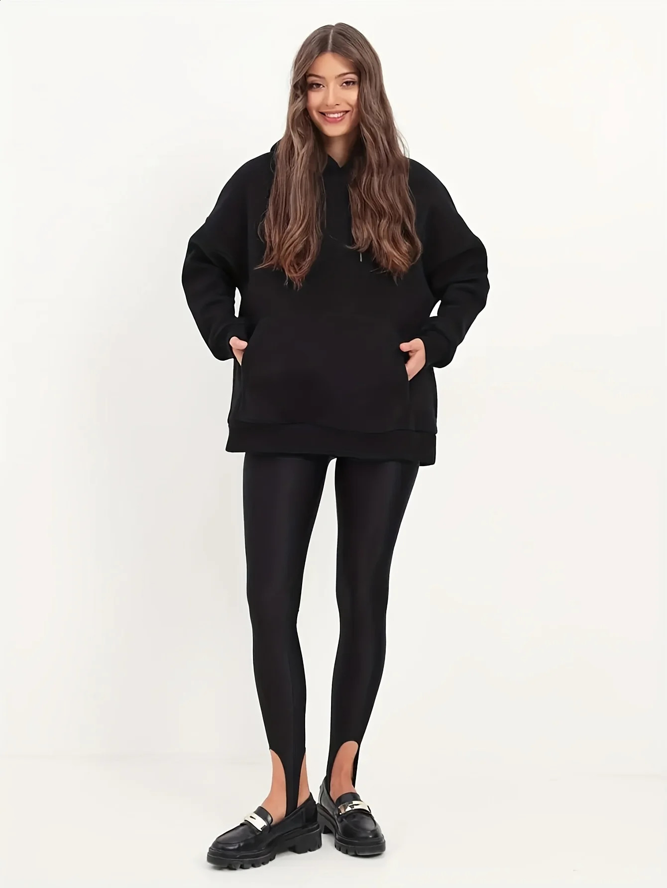 Spring And Summer Womens Fashionable Sexy Stretch Nylon Glossy Leggings ideal For Daily Casual Sporty Bottoms 260625 - view 6