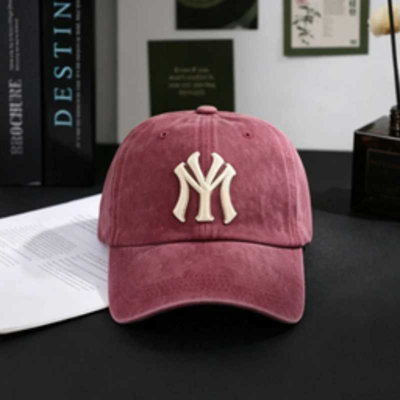 Cotton Men Baseball Washed Men Women Lightweight Adjustable Dad Hat Casual Street Travel Sports Sun M260626 - view 6