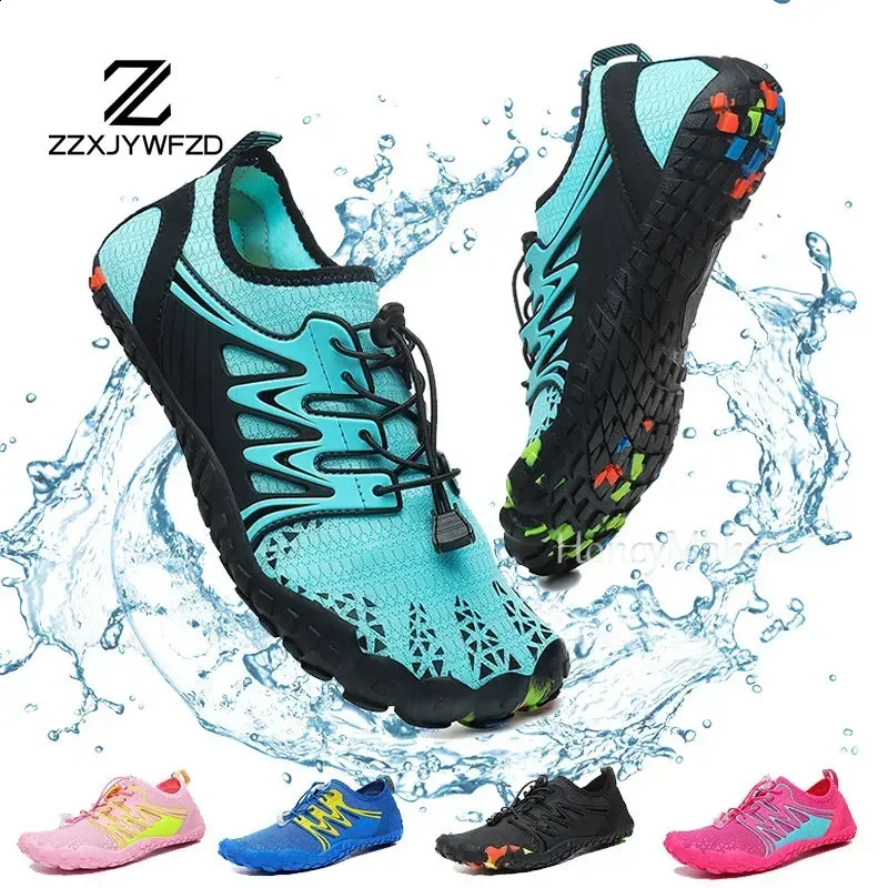 Unisex Wading Shoes QuickDry Aqua Drainage Water Beach Sports Swim Sandals Yoga Barefoot Diving Surfing Sneakers 260626 - view 1