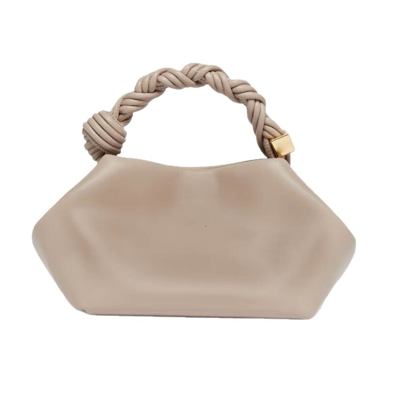 Leather Casual Women S Shoulder Crossbody Bag Stylish Simple And Elegant Ladies Handbag With Multiple Compartments Shell Shaped Bag - view 6