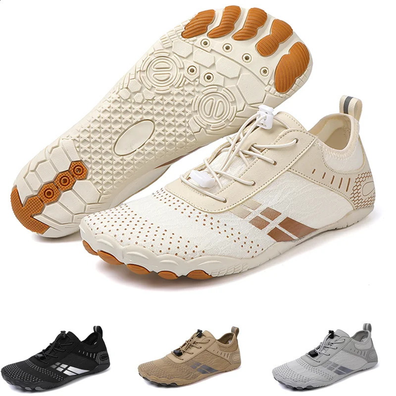 Mens Wide Toe Zero Drop Barefoot Shoes Breathable Minimalist Water for Outdoor Sports Climbing Running Wrestling 260626