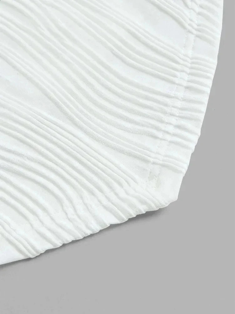 Sexy Off The Shoulder Tube Top Women Summer 2024 Solid Rib Knit Strapless Sleeveless Backless Crop Streetwear Y2K 260616 - view 7