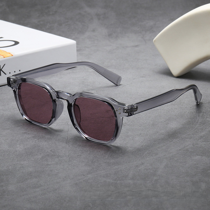 2026 Designer's New Retro Thick Oval Casual Small Frame Luxurious And High-end Women's Sunglasses With Sun Protection And UV Protection For - view 7