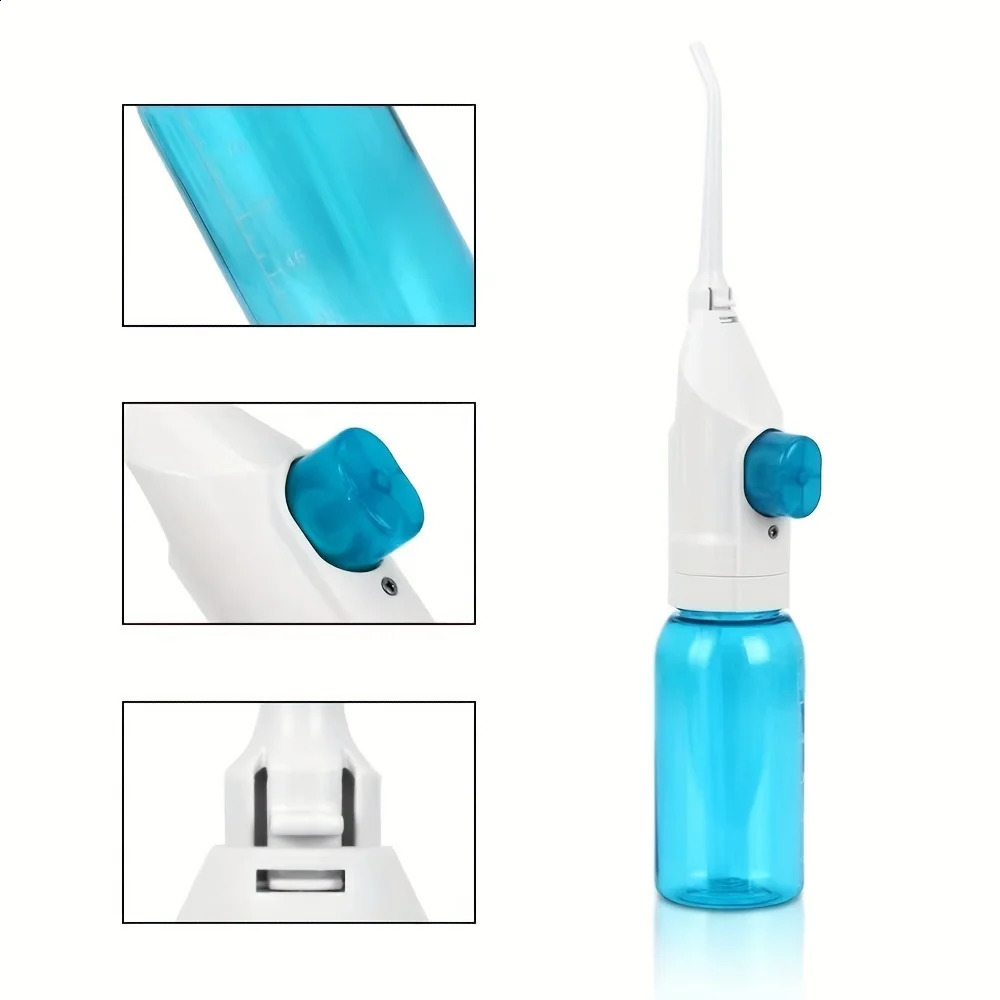 Household High Pressure Oral Irrigator Portable Teeth Clean Water Dental Floss Manual Toothpick 260626 - view 5