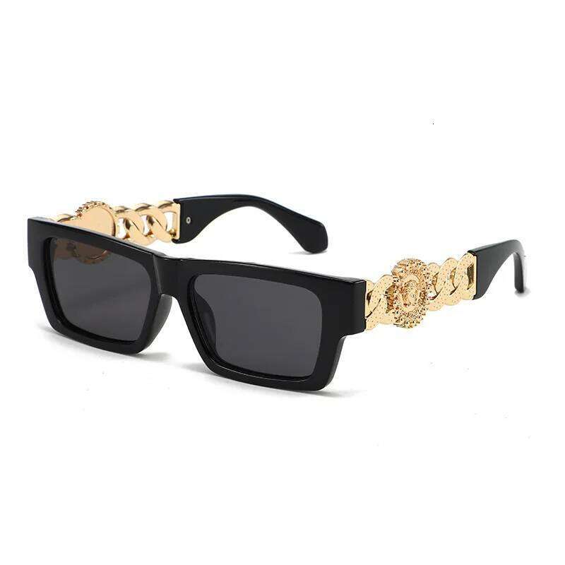 New square men's and women's trend advanced fashion sunglasses women 26Y0626 - view 3