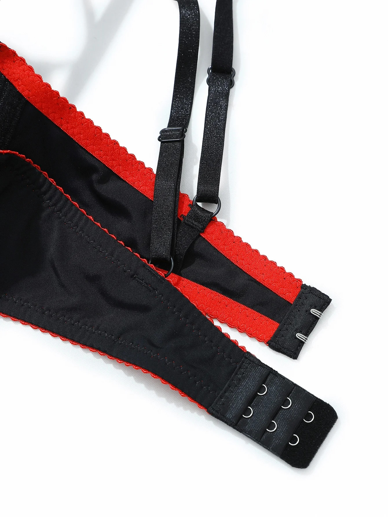Sexy Lace Womens Bra Alluring LaceTrimmed Padding PushUp Comfortable Breathable Underwear 260626 - view 6