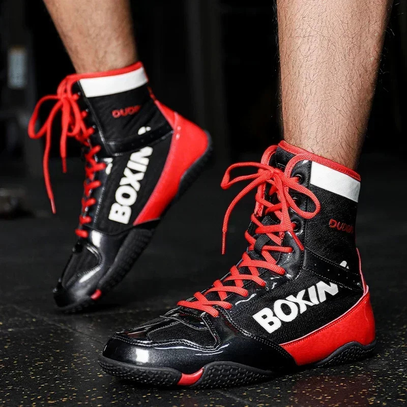 y Boxing Shoes for Couples NonSlip Gym Man Lace Up Boy Zapatillas Powerlifting Men Women Wrestling 260626 - view 3