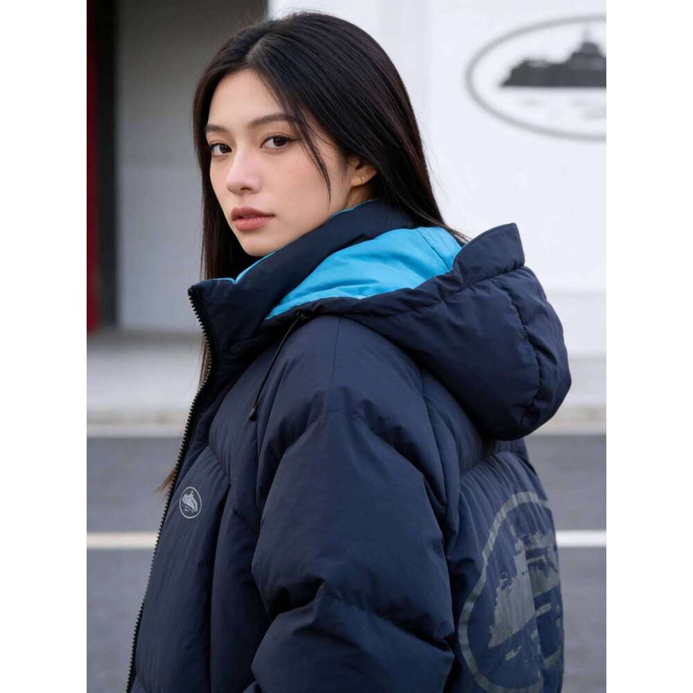 European and American 2025 Winter New Men's Hooded Clothes Warm Thick Cotton Coat Jacket J260626 - view 3