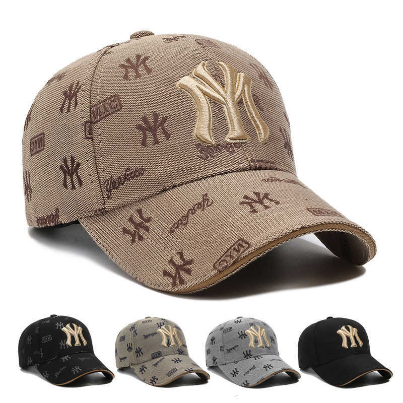 MY Letter Embroidery Baseball Unisex Caps Spring and Autumn Outdoor Adjustable Casual Hats Sunscreen Hat Sports M260626 - view 1
