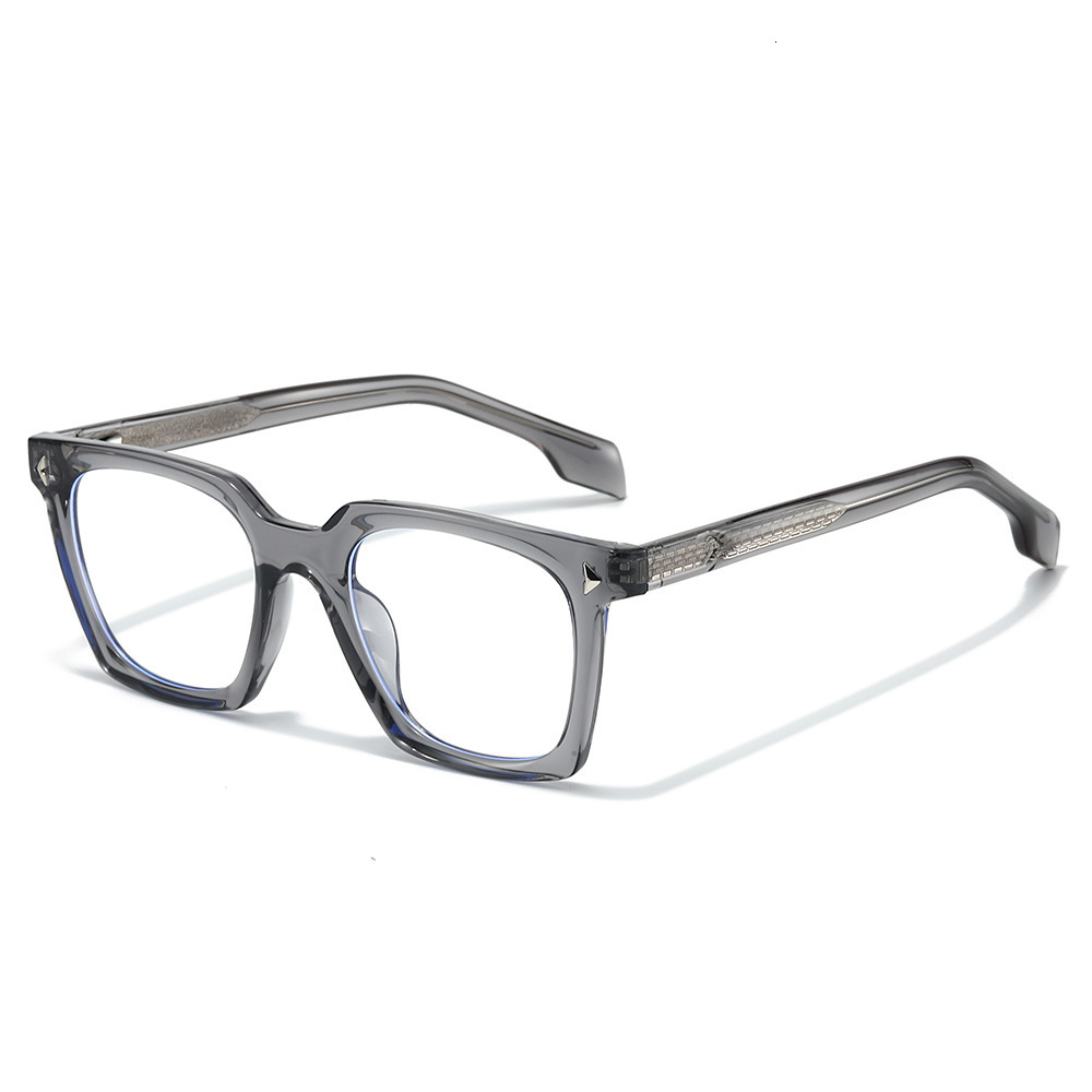 2026 Elegant Ultra-Light Tr90 Pin-Fit Fashion Eyeglass Frame Anti-Blue Light Flat Lens Glasses - view 5