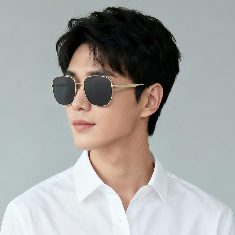 2026 New Men's Pilot Metal UV Protection Driver Driving Sunglasses High-end Feel wholesale - view 3