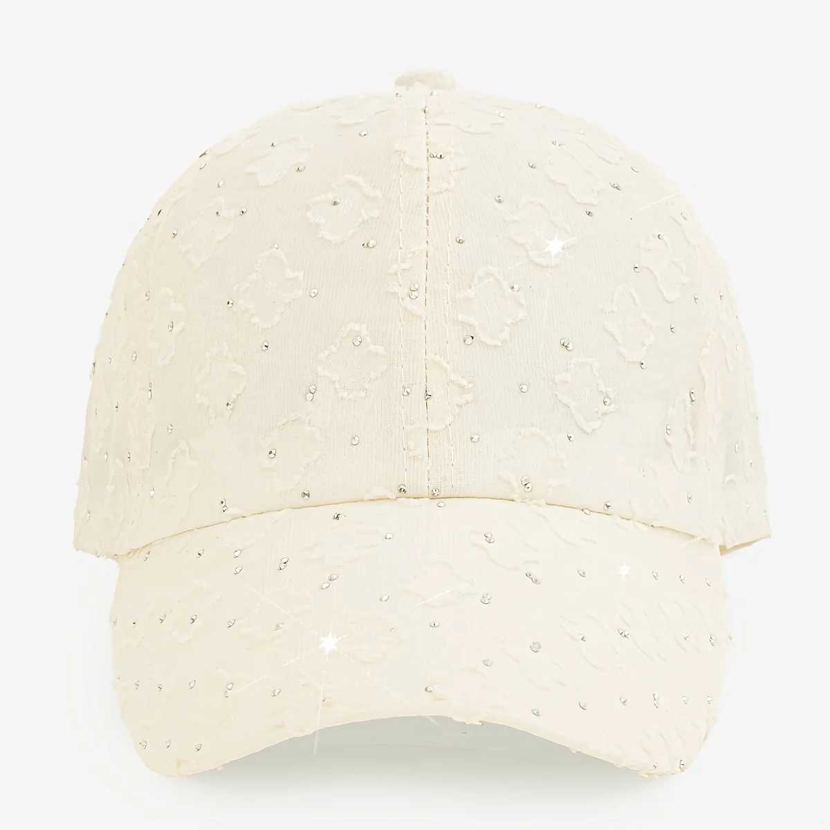Baseball Rhinestone-embellished Womens Glittery Retro Distressed Fashionable Versatile Outdoor Wear in Spring Summer M260626 - view 5