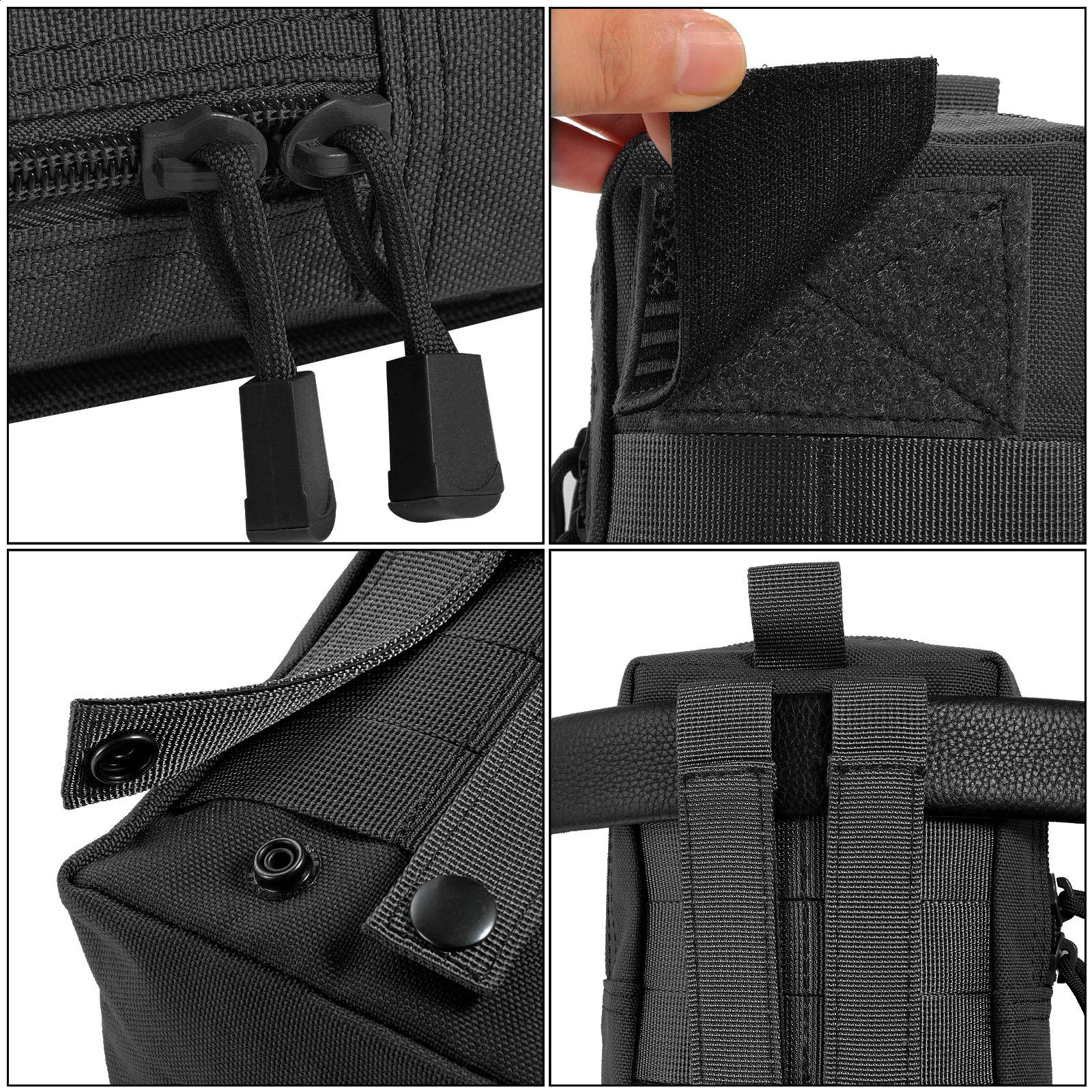 Molle Pouch Tactical Compact WaterResistant Pack Utility EDC Waist Bag For Hunting Trekking Running Camping 260625 - view 6
