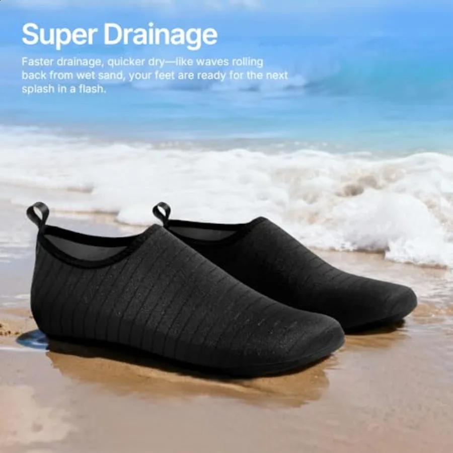 Tanamo Water Shoes for Women Men Swim Pool Beach Camping Cruise Vacation QuickDry Aqua Socks Barefoot Yoga Travel Accessor 260626 - view 5