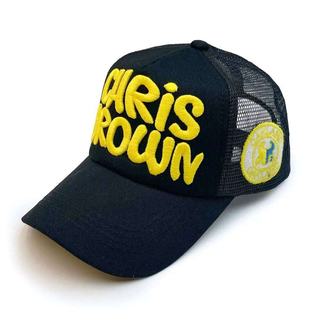 Mesh baseball summer stitching letter embroidery outdoor sports breathable sun visor cap W260626 - view 1