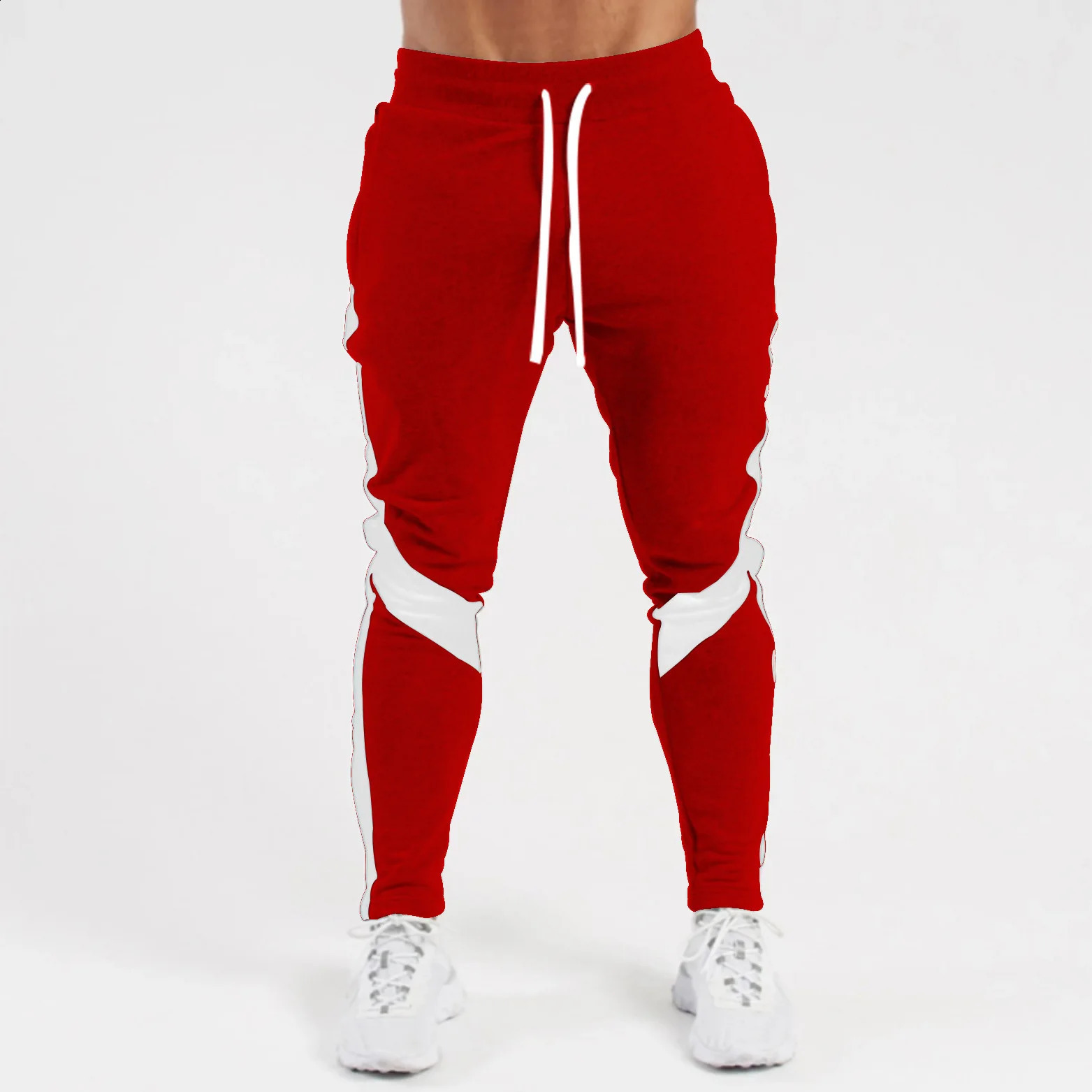Mens Casual Pants Autumn Winter Sweatpants Men Running Jogger Sports Gym Trousers Fashion Solid Color Workout Long Pants 260626 - view 6