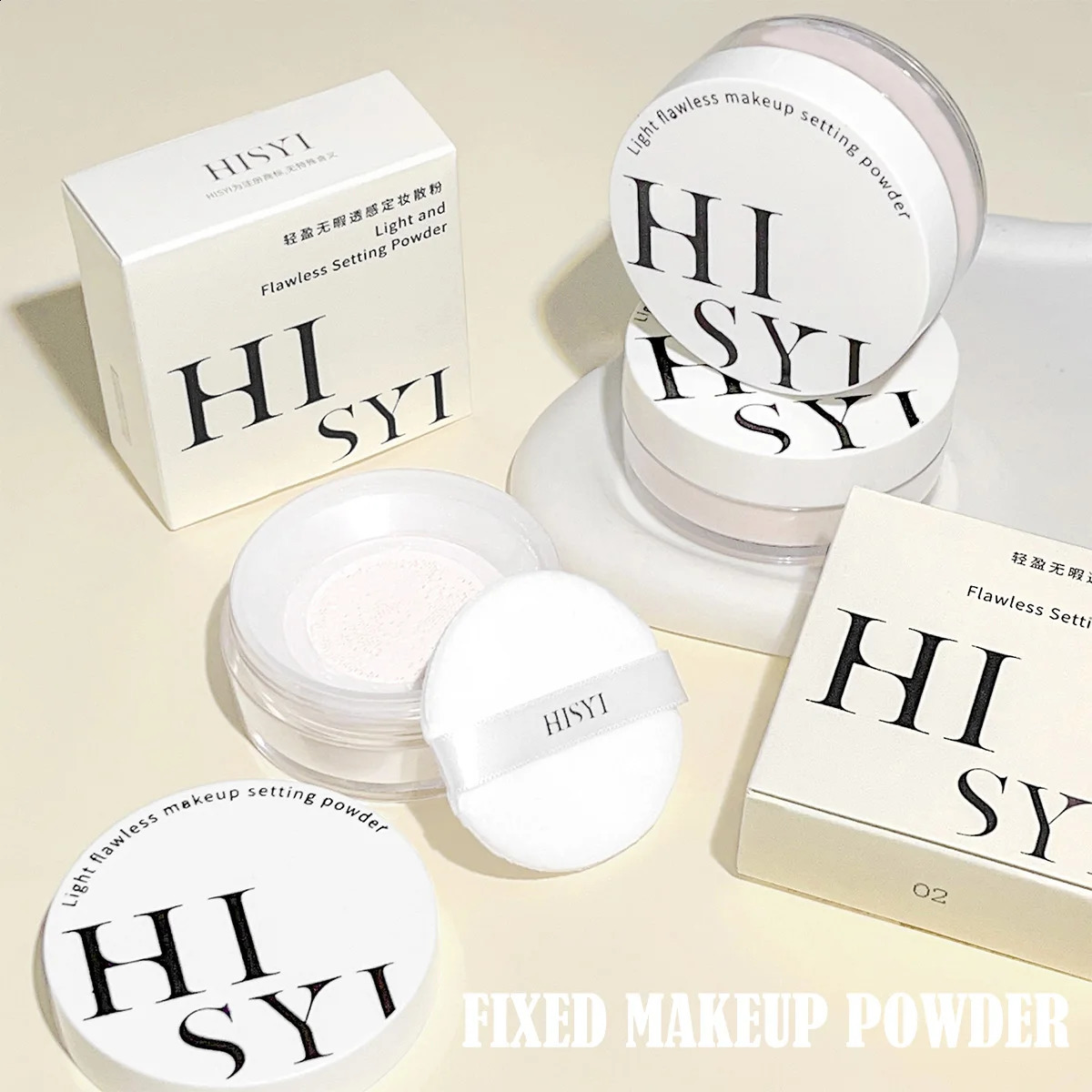 Light and transparent makeup setting powderwaterproof and easy to take off natural makeup holding and setting powder 260625 - view 7