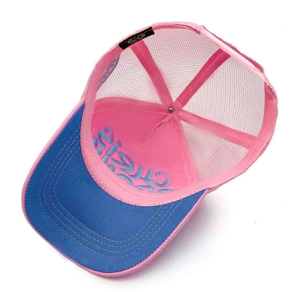 Mesh baseball summer stitching letter embroidery outdoor sports breathable sun visor cap W260626 - view 4