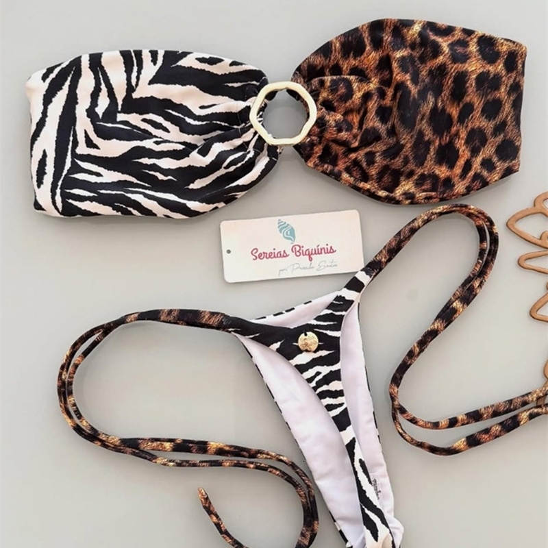 2026 Sexy Micro Bikini Set Swimsuit Thong Female Bathing Brazilian Women Swimwear Biquini Suit Up Bikinis Mujer y260615
