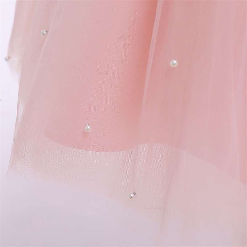 Girls Puffy Dress Summer Tulle Fashion Little Princess Dress Piano Performance Costume Host Costume 2-10 Years Kids Clothes 260617 - view 7