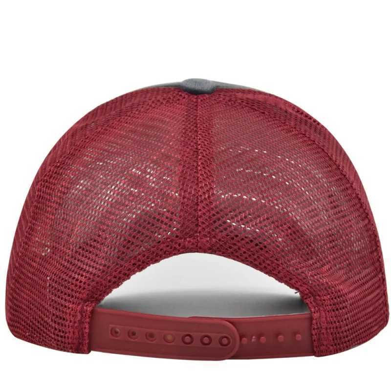 Broken New Unisex Color Block Style Baseball Hats Distress Breathable Mesh Sunshade Retro Trucker Caps Versatile Simple Fashion M260626 - view 7