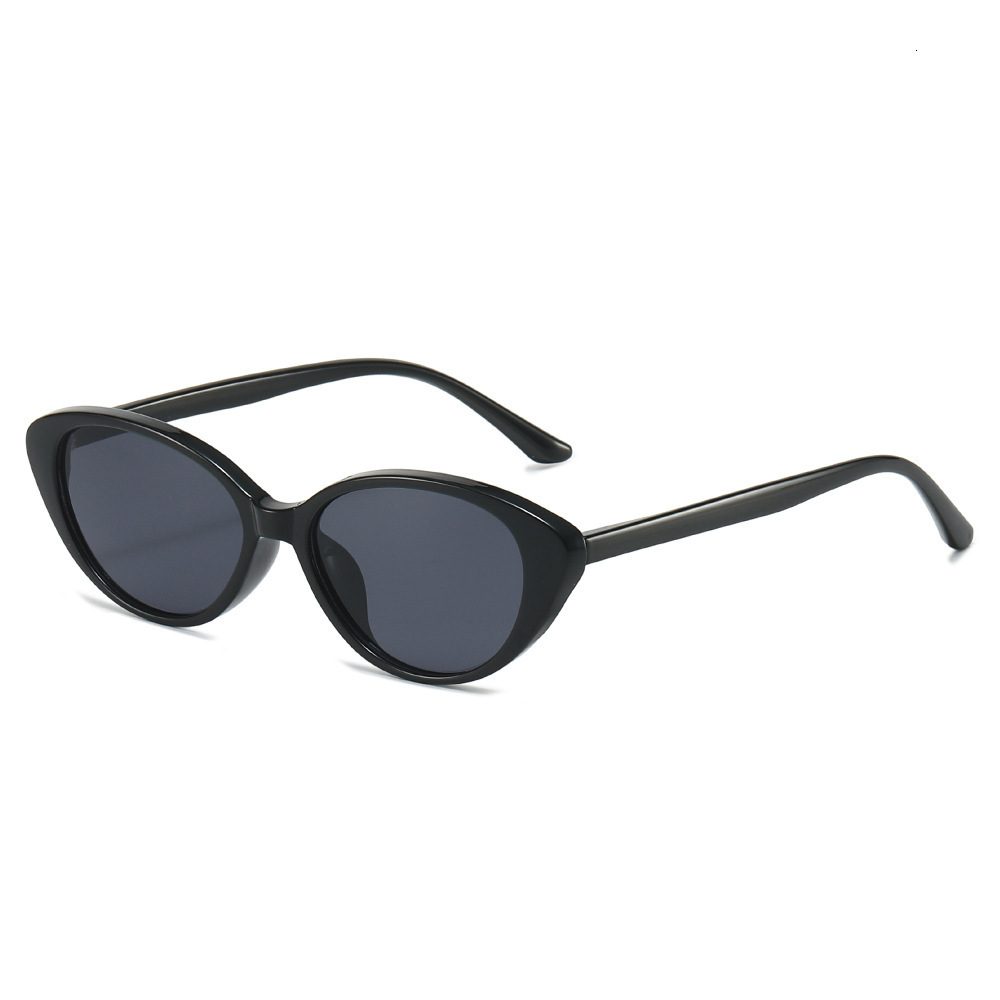 26 Celebrity-Style Small-Frame Cat-Eye Glasses For Women, High-End, Slimming, Anti-Blue Light, Non-Prescription Myopia Frames - view 1