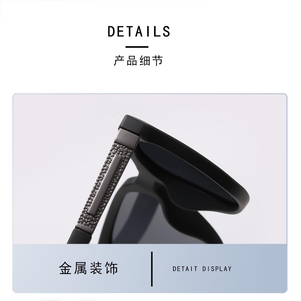 Men's 2026 New Model Polarized Sunglasses for Driving, Fishing, Retro Style, UV Protection wholesale - view 5