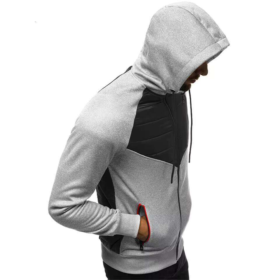 Simple Style Men's Creative Graphic Fantic Motor Logo Print Hoodies 2026 Spring And Autumn Comfortable Hooded Coat Jacket W260626 - view 5