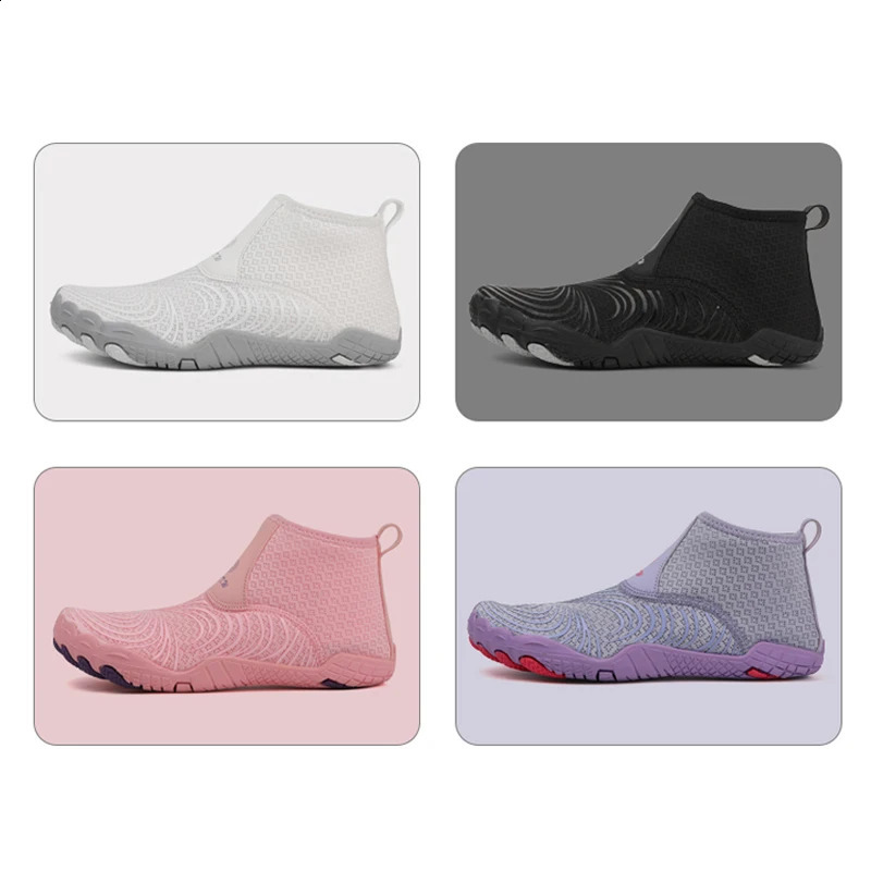 EOCENE High Top Water Shoes for Diving Indoor Jump Rope Yoga Barefoot Swimming Beach Snorkeling Surfing Gym Fitness Anticut 260626 - view 7