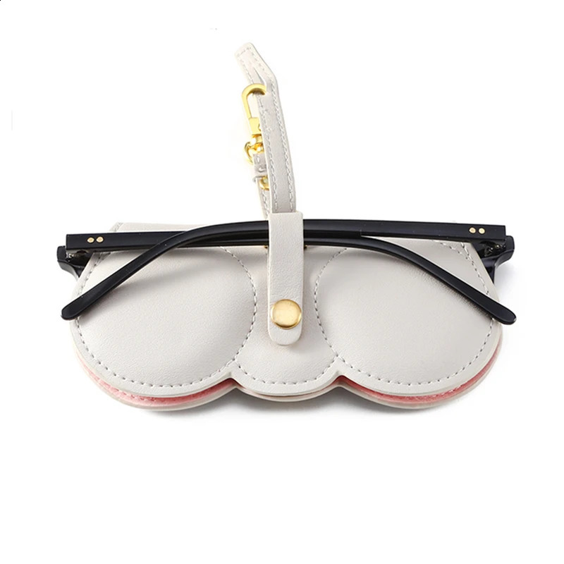 2025 Serpentine Sunglasses Cases Solid color Sunglasses Bag Glasses Protective Sleeve PU Leather Glasses Case 260625 - view 7