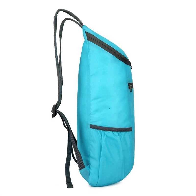 Foldable Waterproof 20L Bag Unisex Outdoor Backpack Portable Camping Hiking Traveling Daypack Leisure Unisex Sport Bag Backpack M260626 - view 6