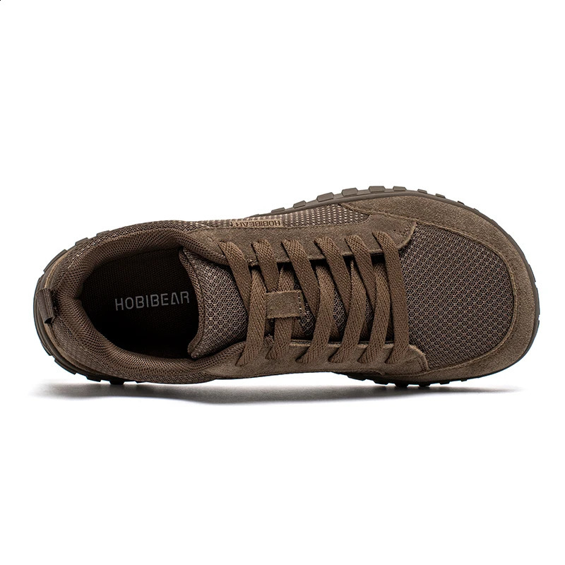 HOBIBEAR Mens Womens Walking Shoes Wide Toe Comfortable Casual Running Sneakers Lace Up Mesh Lightweight Shoes 260626 - view 4