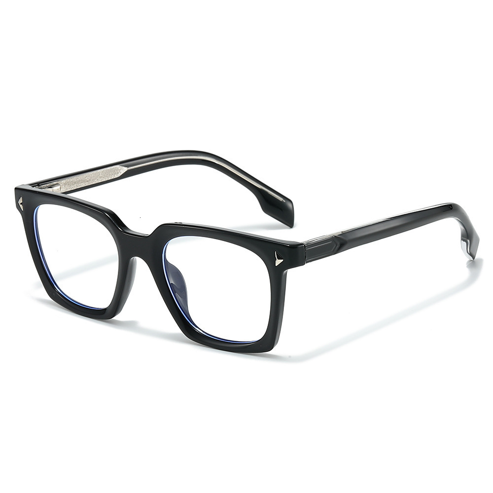 2026 Elegant Ultra-Light Tr90 Pin-Fit Fashion Eyeglass Frame Anti-Blue Light Flat Lens Glasses - view 6
