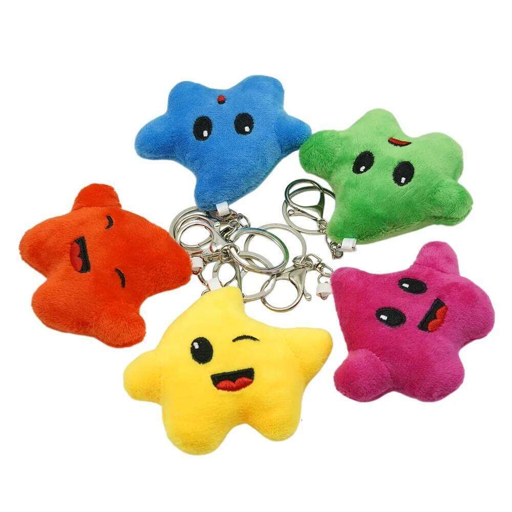 TreasuringU 2026 New Colorful Stars Plush Keychains Cute Luma Star Backpack Pendant Gifts 26Y0626