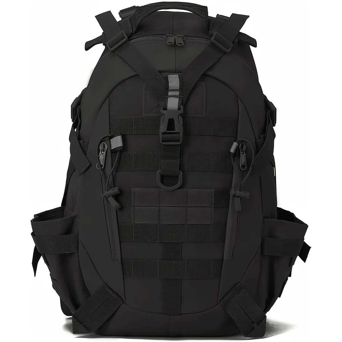 Reflective Hunting Tactical Backpack with Strips Modular Loading System Ideal for Hunting Gear Storage Camping Hiking Outdoor M260626 - view 4