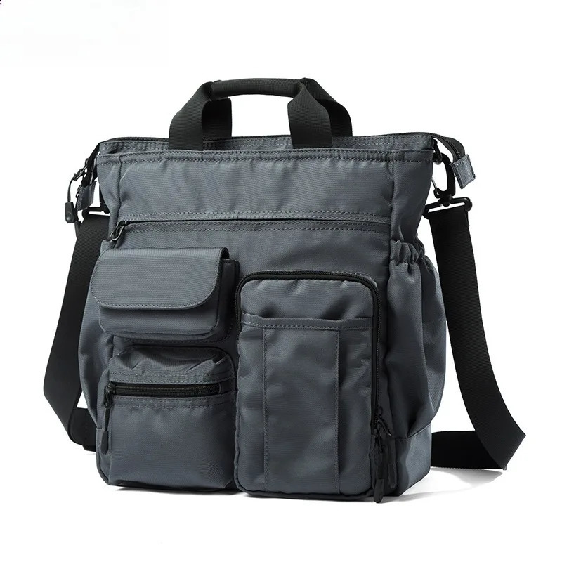 Oxford Crossbody Bag Multifunctional Shoulder Bag for Business TravelCasual Use Stylish Laptop Briefcase with Adjustable Strap 260626 - view 6
